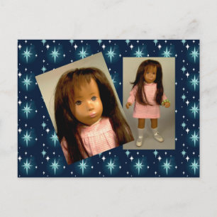 Sasha brunette no Nose Postkarte Postcard