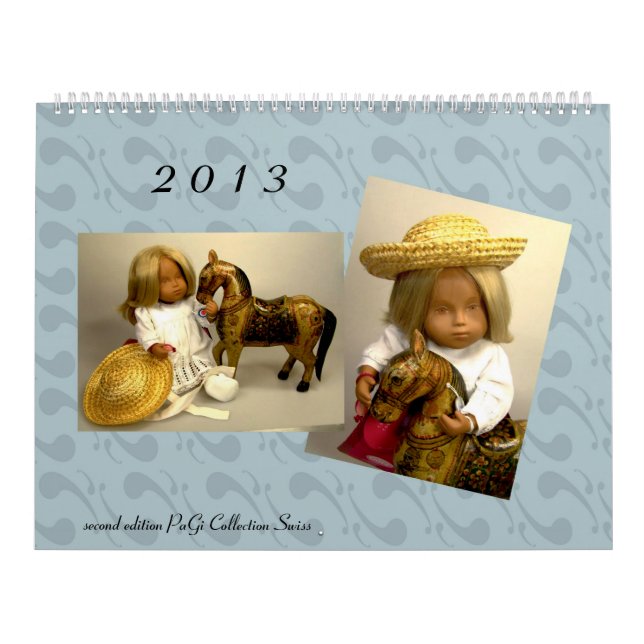 Sasha Dolls Calender 2013 second edition Calendar (Cover)
