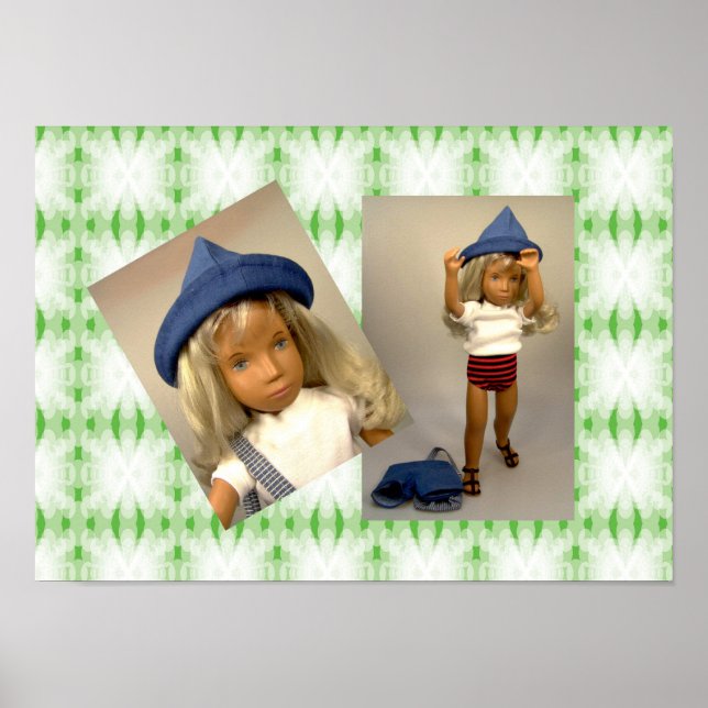 Sasha Gingham Holiday Poster (Front)