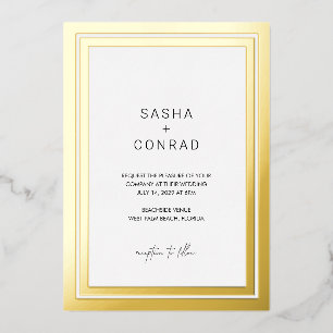 Sasha Modern Wedding