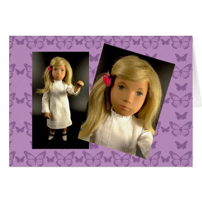 Sasha Morgenthaler Puppe Karte (Front Horizontal)