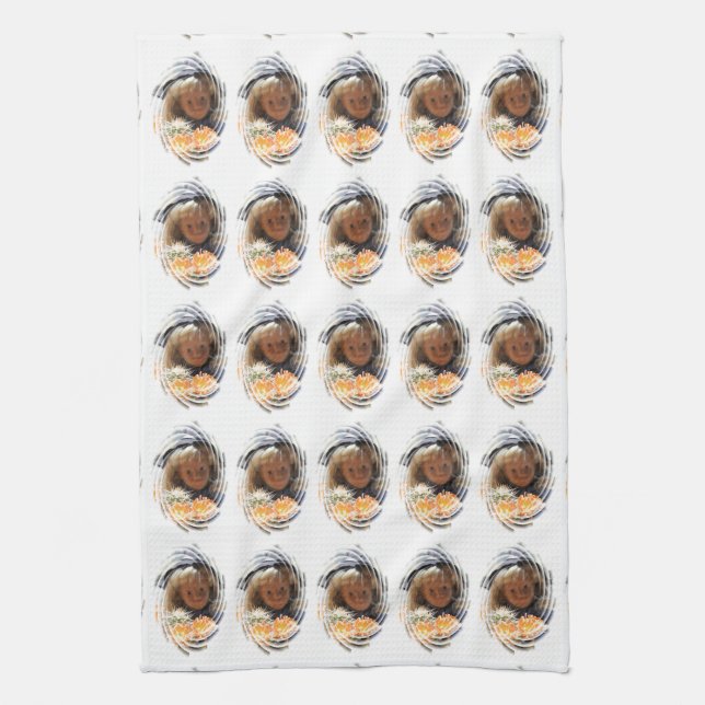 Sasha Scout dishcloth Tea Towel (Vertical)