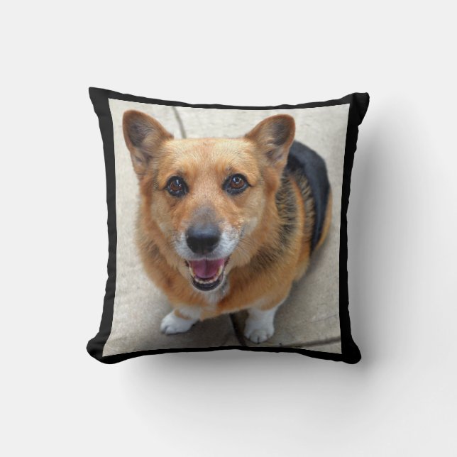 Sasha Smiles Cushion (Front)