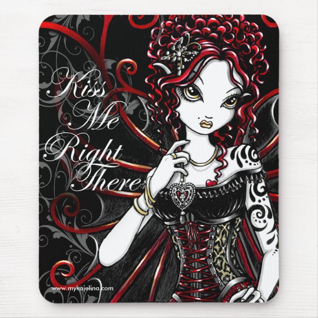 Sasha Valentine's Day Fairy Mousepad (Front)
