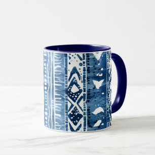 Sashiko pattern mug