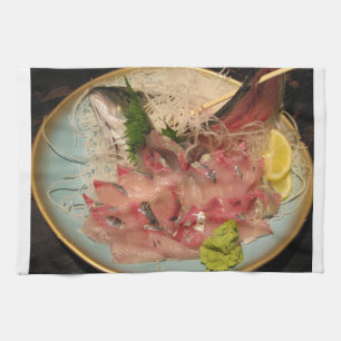 Sashimi 刺身 tea towel