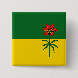 saskatchewan 15 cm square badge