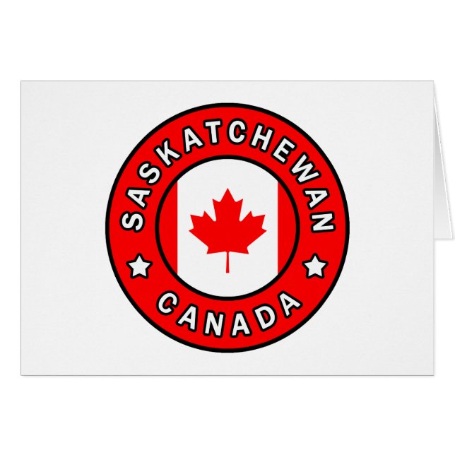 Saskatchewan Canada (Front Horizontal)