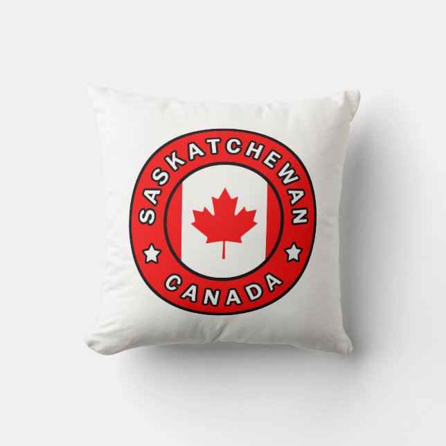 Saskatchewan Canada Cushion (Front)