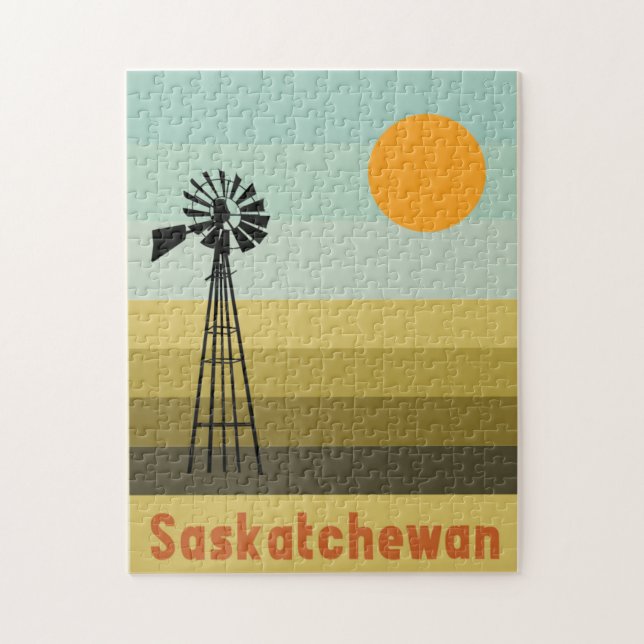 Saskatchewan Canada Jigsaw Puzzle (Vertical)