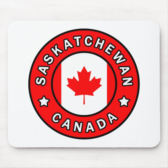 Saskatchewan Canada Mouse Pad (Front)