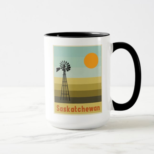 Saskatchewan Canada Mug (Right)
