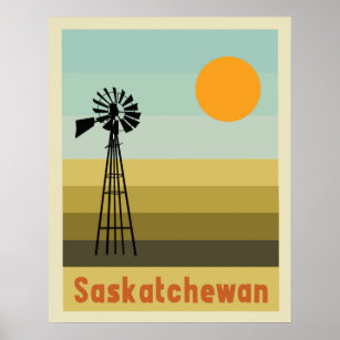 Saskatchewan Canada Poster