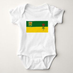 Saskatchewan Flag Baby Bodysuit