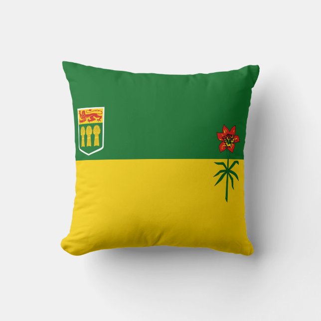 Saskatchewan Flag Cushion (Front)