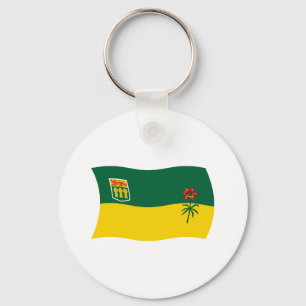 Saskatchewan Flag Keychain