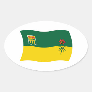 Saskatchewan Flag Sticker