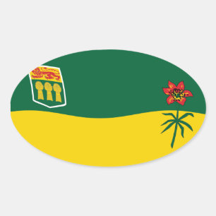 Saskatchewan Flag Sticker