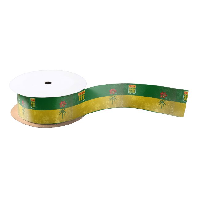 Saskatchewan Satin Ribbon (Spool)