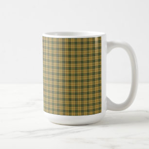 Saskatchewan tartan coffee mug