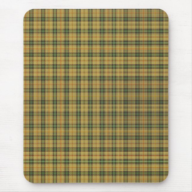Saskatchewan tartan mouse pad (Front)