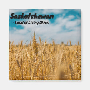 Saskatchewan Wheat Field Magnet