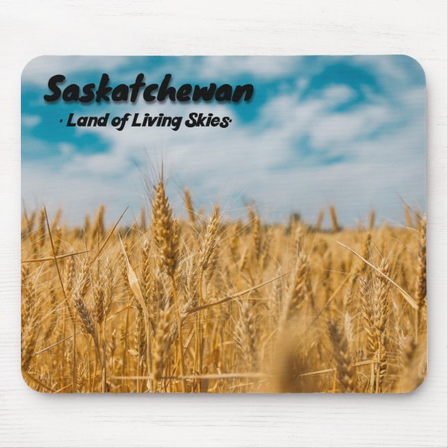 Saskatchewan Wheat Field Mouse Pad (Front)