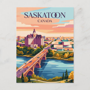 Saskatoon Canada Postcard