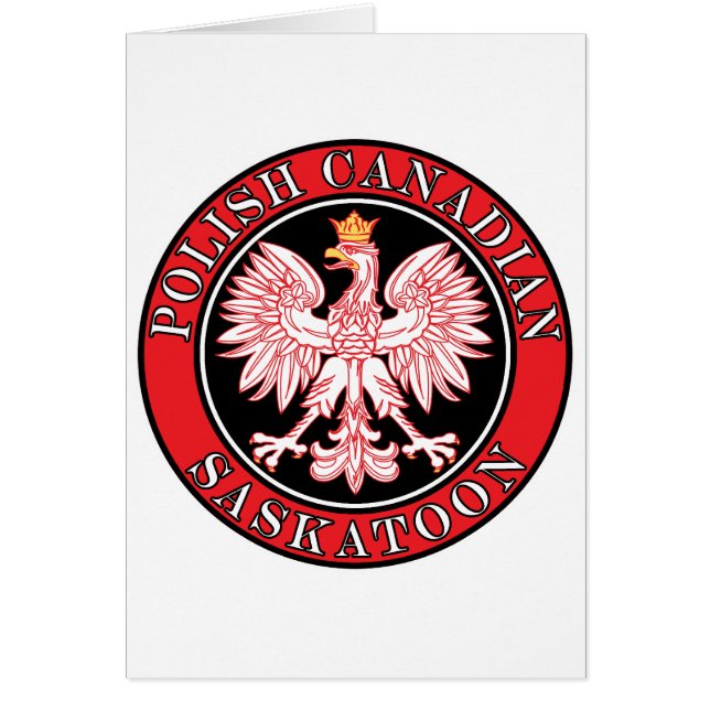 Saskatoon Polish Canadian Eagle (Front)