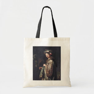 Saskia van Uylenburgh as Flora, Rembrandt, 1634 Tote Bag