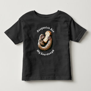 Sasquatch Ate My Sourdough Toddler T-Shirt