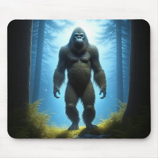 Sasquatch Bigfoot Believers Mouse Pad (Front)