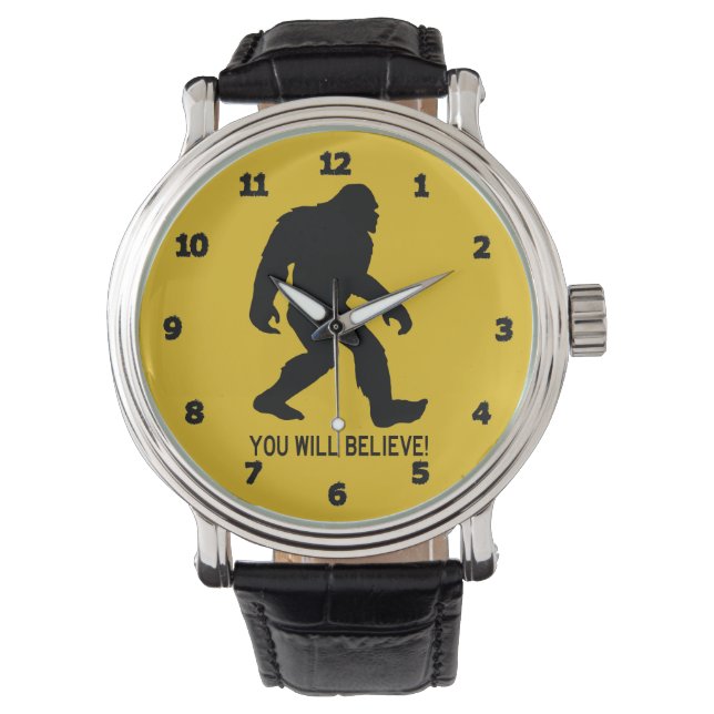 Sasquatch (Bigfoot) You Will Believe! Watch (Front)