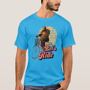 Sasquatch Bike Ride Forest Adventure T-Shirt