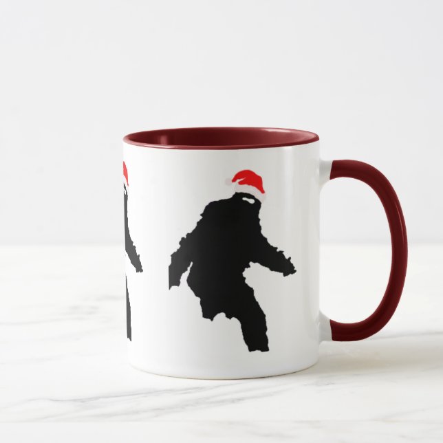 Sasquatch Claus Mug (Right)