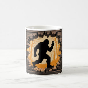 Sasquatch Coffee Mug: Bigfoot Gift, Funny Coworker Mug