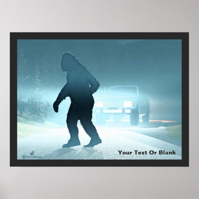 Sasquatch Encounter Poster (Front)