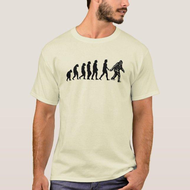 SASQUATCH EVOLUTION BIGFOOT T SHIRT (Front)