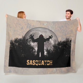 Sasquatch Fleece Blanket