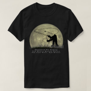 Sasquatch Fly Fishing New Mexico T-Shirt