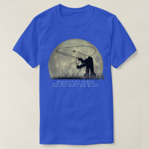 Sasquatch Fly Fishing New Mexico T-Shirt