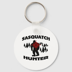 Sasquatch Hunter Key Ring