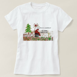 sasquatch in a wheelchair T-Shirt