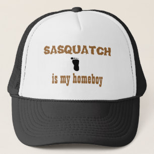Sasquatch is my homeboy trucker hat