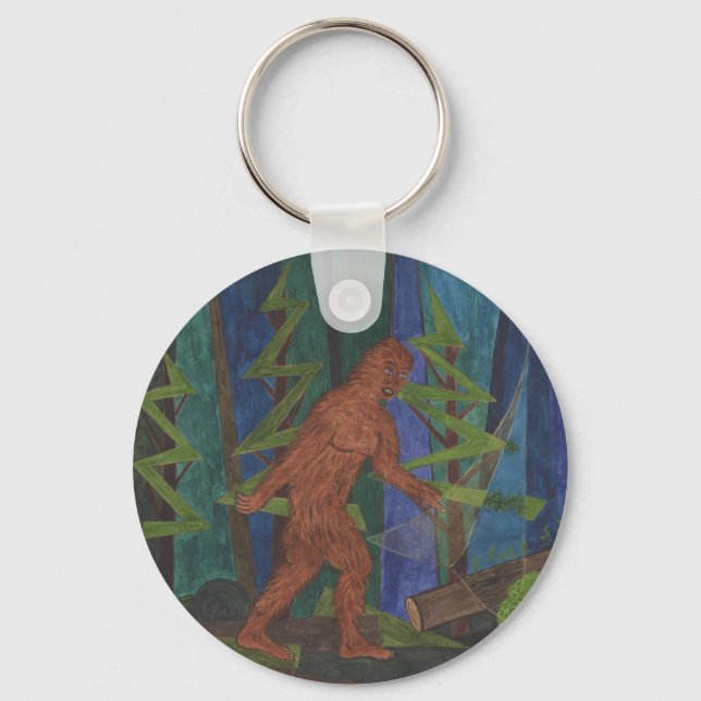 Sasquatch Key Ring (Front)