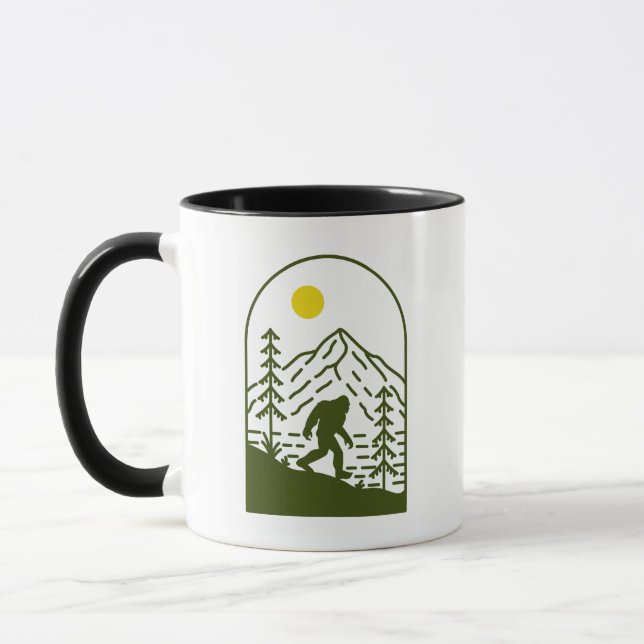 Sasquatch Mugs (Left)