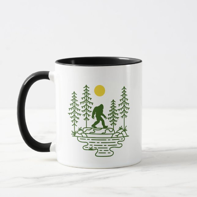 Sasquatch Mugs (Left)