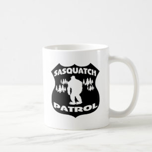 Sasquatch Patrol Forest Badge Coffee Mug