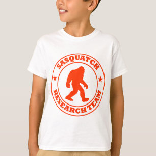 SASQUATCH RESEARCH TEAM - Bigfoot Pro's Red Logo T-Shirt