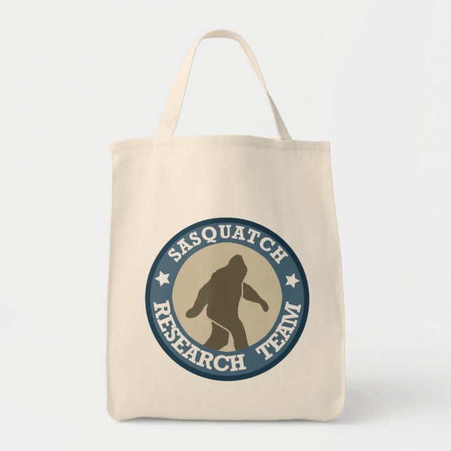 Sasquatch Research Team Tote Bag (Front)